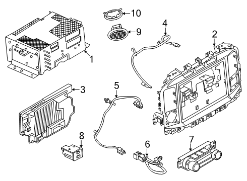 2025 Ford F-150 Navigation System Diagram 2 - Thumbnail