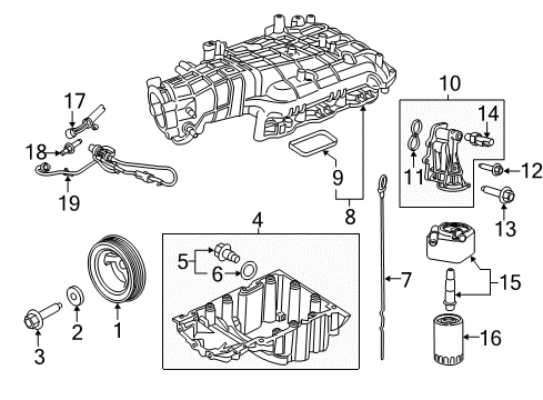 2015 Ford Transit-350 Engine Parts Diagram