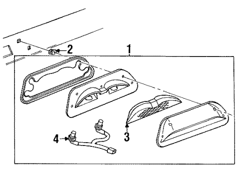 1995 Mercury Villager Bulbs Diagram