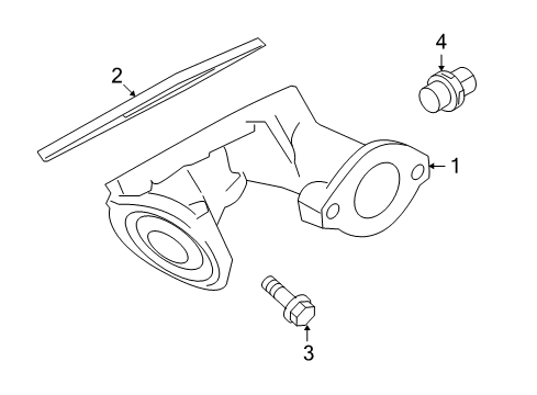 2009 Ford Explorer Sport Trac Engine Oil Cooler Diagram 2 - Thumbnail