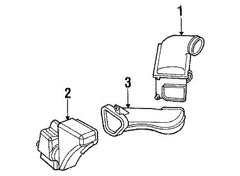 1987 Ford Taurus Air Intake Diagram