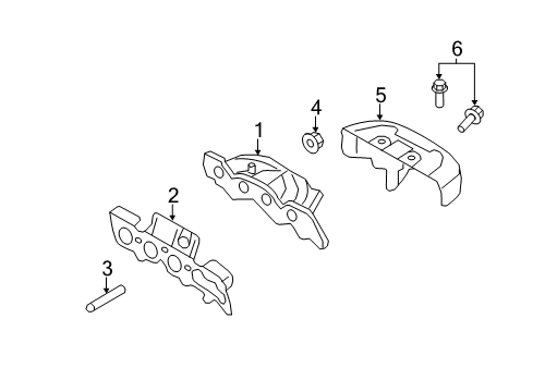 2012 Ford Fusion Exhaust Manifold Diagram 2 - Thumbnail
