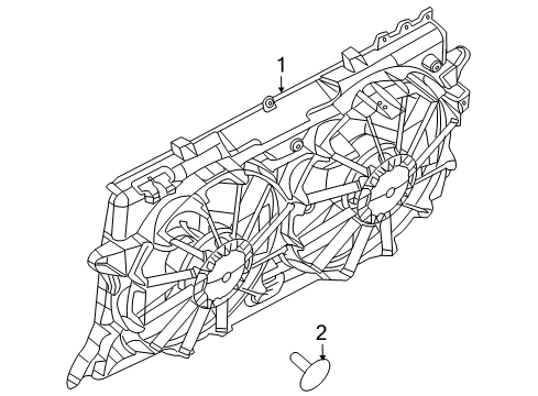 2010 Ford F-150 Cooling Fan Diagram 3 - Thumbnail