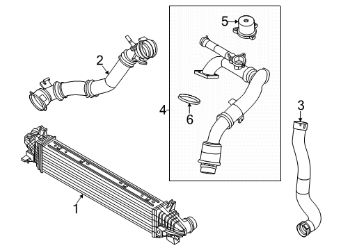 2024 Lincoln Nautilus Intercooler Diagram
