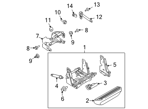 2013 Ford F-150 Running Board Diagram 24 - Thumbnail