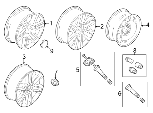 2018 Ford Expedition Wheels Diagram