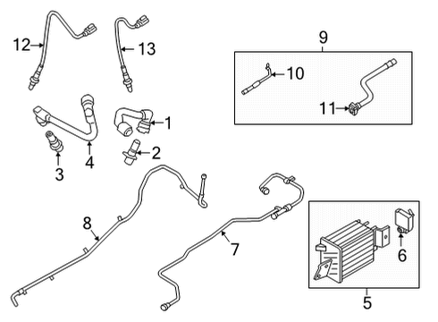 2024 Ford F-150 Emission System Diagram