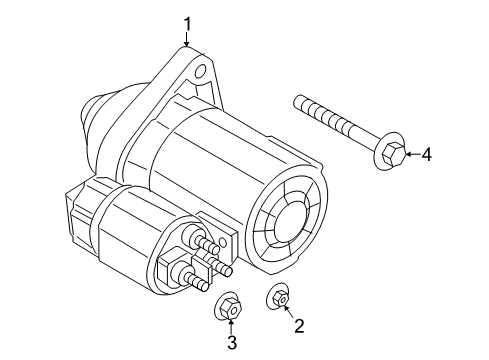 2015 Ford Fiesta Starter Diagram 2 - Thumbnail
