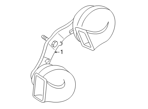 2004 Ford Freestar Anti-Theft Components Diagram