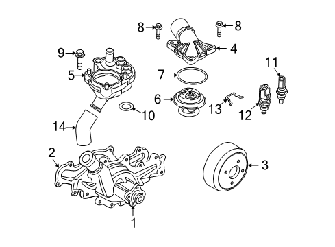 2009 Ford Ranger Senders Diagram