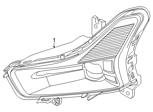 2020 Ford Fusion Fog Lamps Diagram
