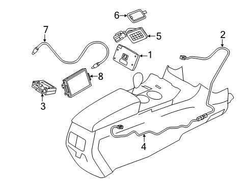 2011 Ford Edge Electrical Components Diagram