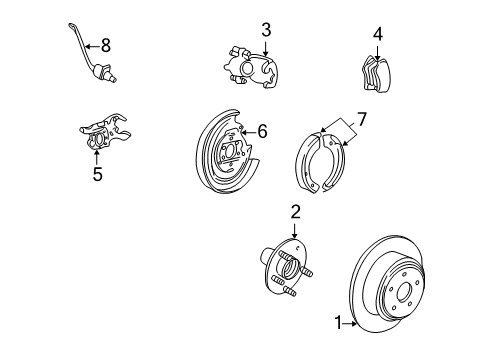 2003 Lincoln Navigator Anti-Lock Brakes Diagram