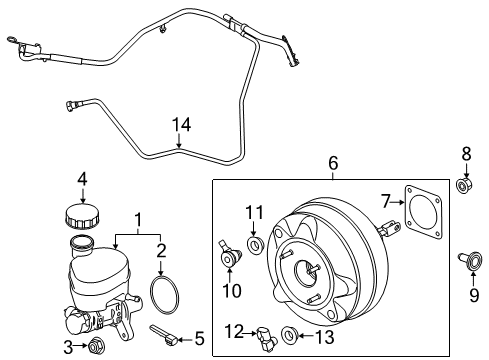 2015 Ford Mustang Dash Panel Components Diagram 2 - Thumbnail