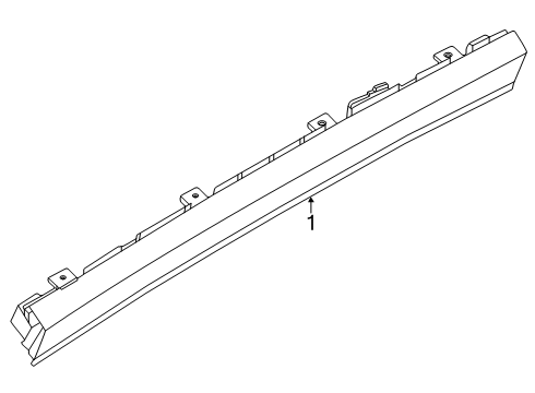 2024 Lincoln Nautilus High Mount Lamps Diagram