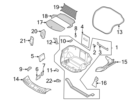 2023 Ford F-150 Lightning Clip Diagram for -W718904-S300