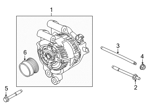2013 Ford Fusion Alternator Diagram