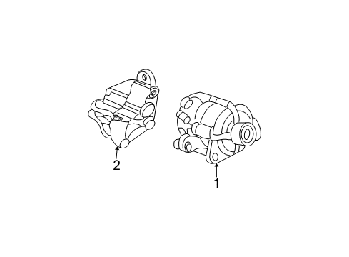 2006 Ford Focus Alternator Diagram 2 - Thumbnail