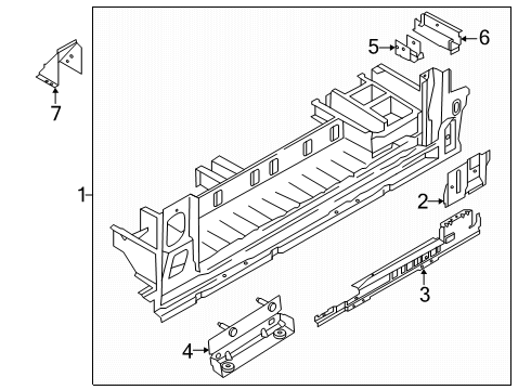 2024 Ford Transit-350 Step Assembly Diagram 2 - Thumbnail