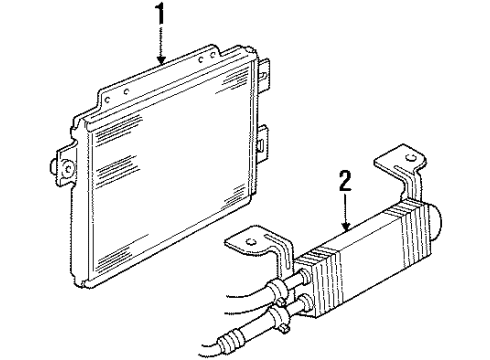 1997 Ford Ranger Trans Oil Cooler Diagram