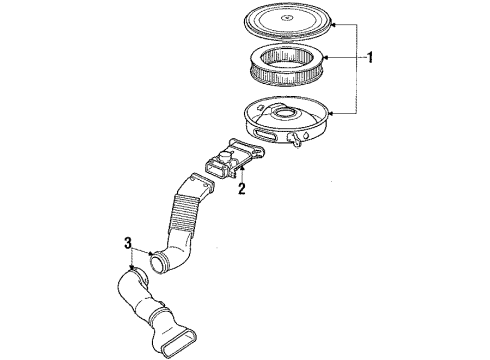 1985 Mercury Marquis Air Inlet Diagram