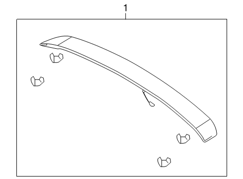 2010 Mercury Milan Rear Spoiler Diagram