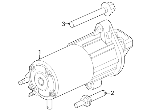 2023 Ford F-150 Starter Diagram 4 - Thumbnail