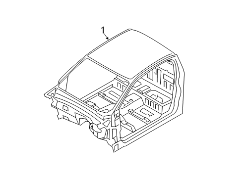 2019 Ford Ranger Cab Assembly Diagram