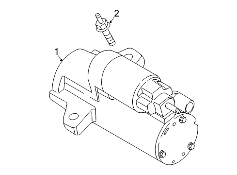 2016 Ford Edge Starter Diagram 2 - Thumbnail