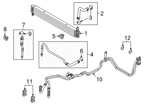 2011 Ford F-150 Trans Oil Cooler - Belts Diagram 5 - Thumbnail