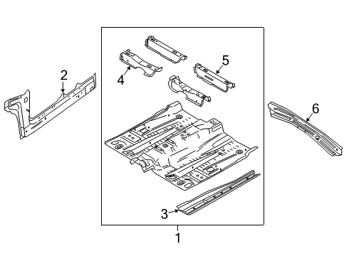 2019 Ford Edge Floor Diagram