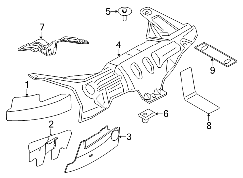 2024 Ford F-150 Heat Shields - Emission Diagram 2 - Thumbnail