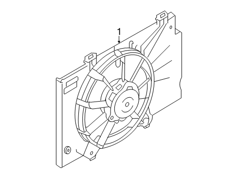 2018 Ford EcoSport Cooling Fan Diagram 2 - Thumbnail