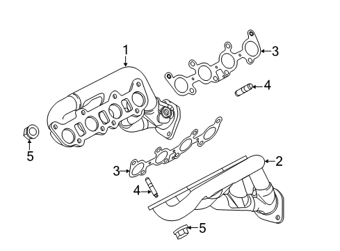 2012 Ford Mustang Exhaust Manifold Diagram