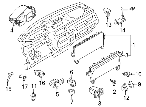 2018 Lincoln Navigator Adjustable Brake Pedal Diagram