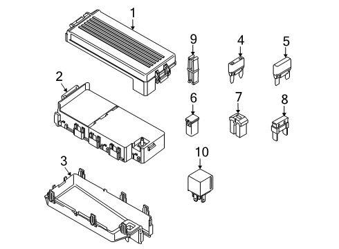 2014 Ford Special Service Police Sedan Fuse & Relay Diagram