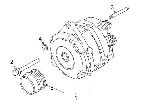 2021 Ford Edge Alternator Diagram 3 - Thumbnail