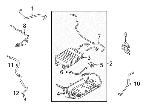 2009 Ford Mustang Emission System Diagram