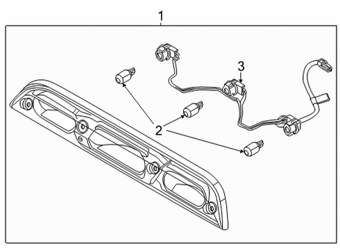 2024 Ford Maverick Bulbs Diagram
