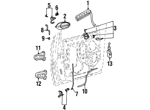 2002 Ford Windstar Door Diagram