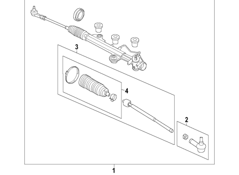 2015 Ford Transit-350 P/S Pump & Hoses Diagram