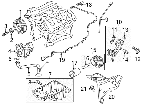2014 Ford F-150 Engine Parts Diagram 4 - Thumbnail