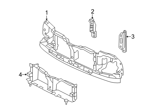 2003 Lincoln Navigator Front Panel Diagram