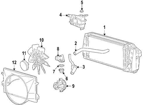 2010 Ford Expedition Cooling Fan Diagram 2 - Thumbnail