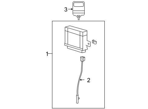 2004 Ford F-150 Receiver Diagram for 5L3Z-15604-AA
