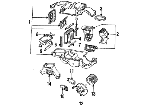 1995 Mercury Cougar Resistor Diagram for E35Y-19A706-A