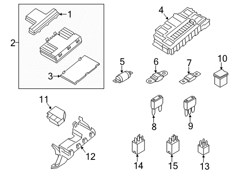 2017 Ford Fusion Fuse & Relay Diagram