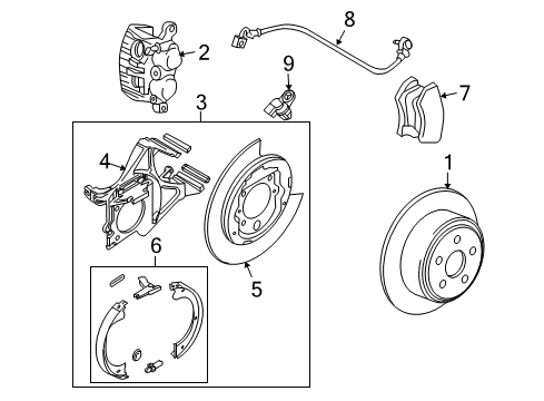 2007 Lincoln Mark LT Anti-Lock Brakes Diagram
