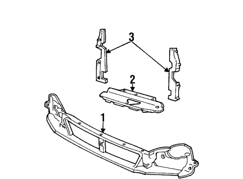 2002 Ford Windstar Front Panel Diagram