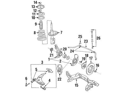 1996 Ford Escort Front Brakes Diagram